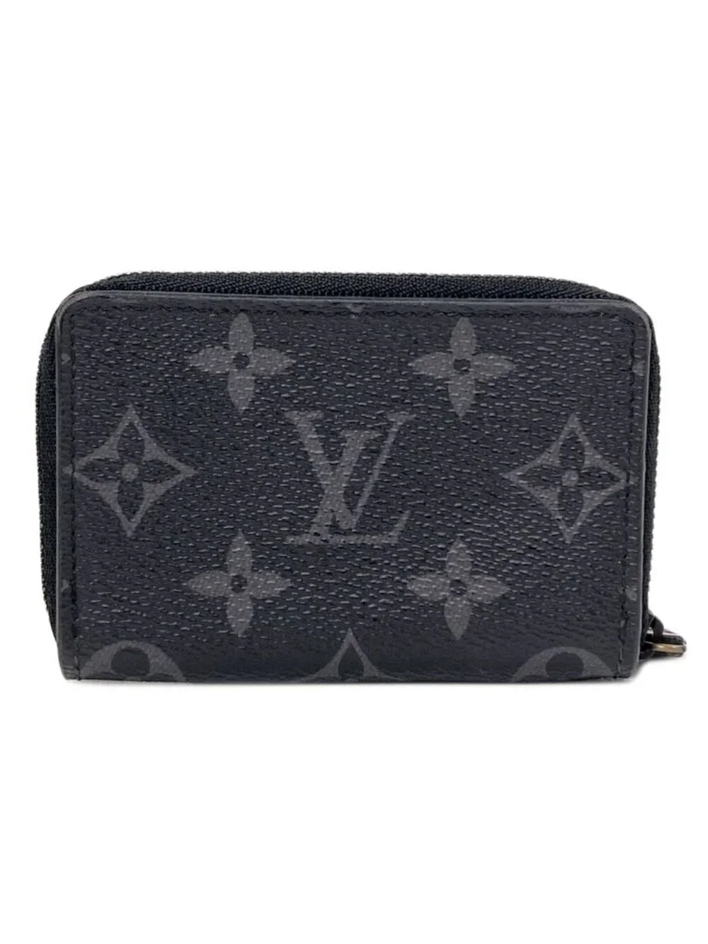Louis Vuitton Zippy Organizer Coin Purse Monogram Eclipse